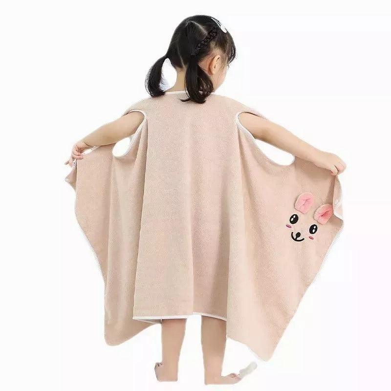 Toalla Salida de Baño Para Niñas Microfibra - El Baúl de Mamá