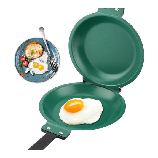 Sarten de ceramica doble - Panquequera - El Baúl de Mamá