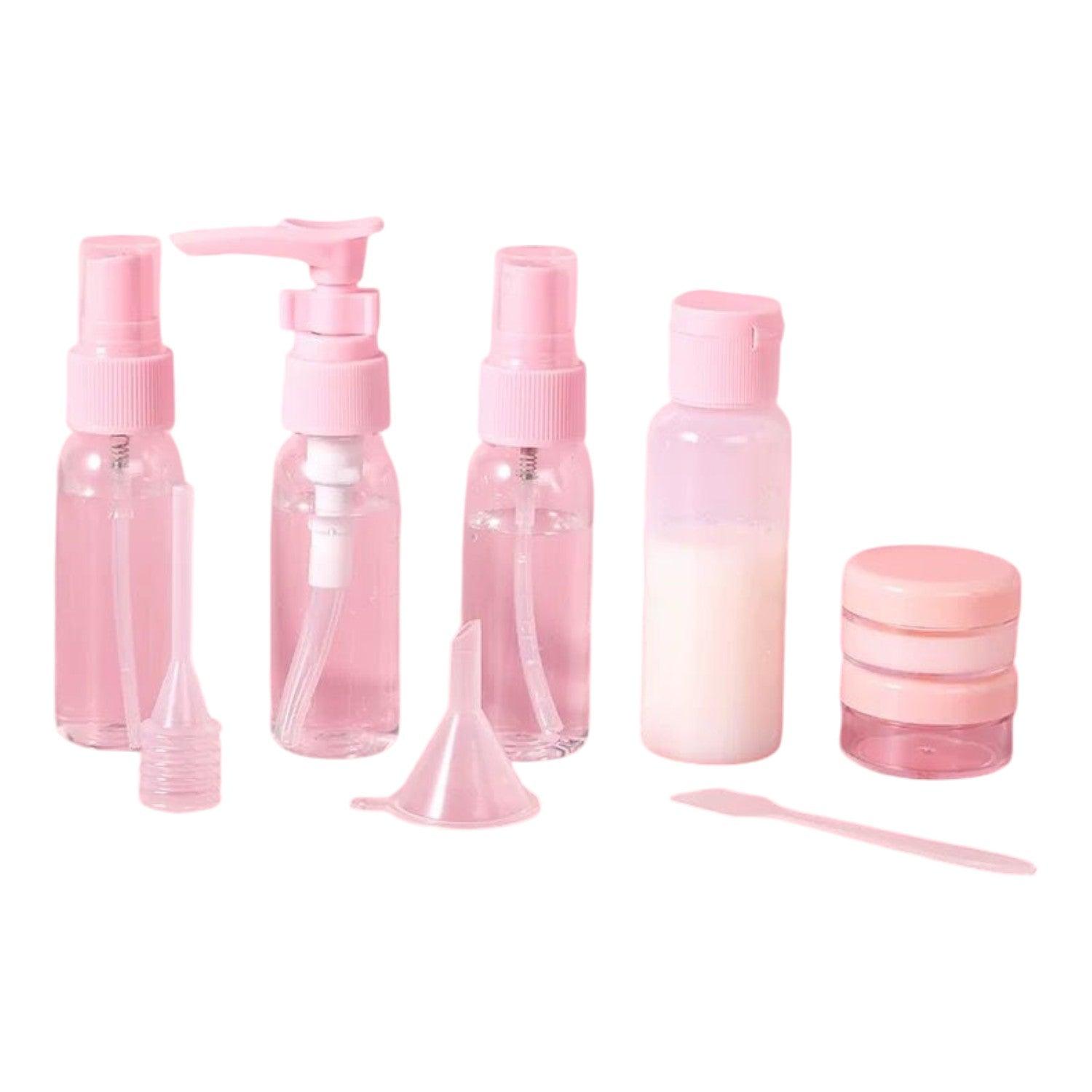 Set 6 Dispensadores Botellas para Viaje - El Baúl de Mamá