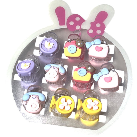 Set 10 Ganchos para niñas y bebés - Varios - El Baúl de Mamá