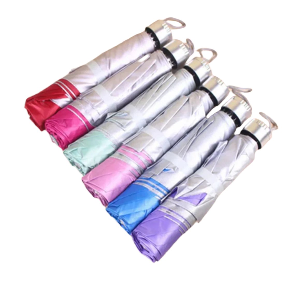 Sombrilla plegable de cartera - Proteccion UV - El Baúl de Mamá