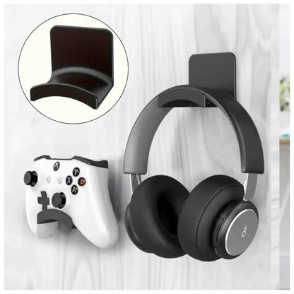 Soporte Adhesivo de Pared Blanco para Audifonos y Controles Set x 2 - El Baúl de Mamá