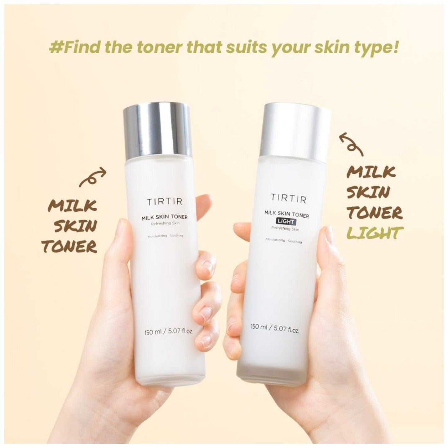 TIRTIR Tónico Milk Skin Toner Light Mini 50 ml - El Baúl de Mamá