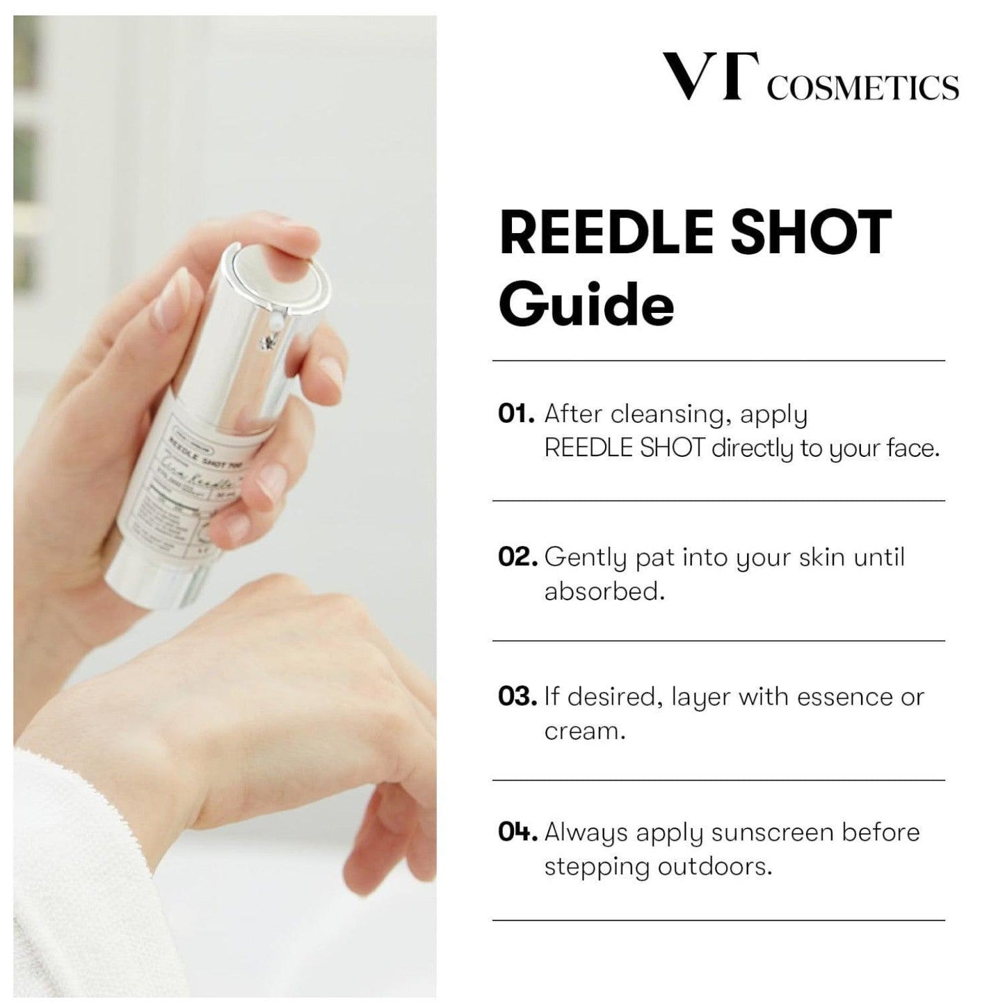 VT Centella Asiática Reedle Shot 100 50ml - El Baúl de Mamá