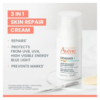 Cicalfate SPF50+ Crema Facial Reparadora Avene - El Baúl de Mamá