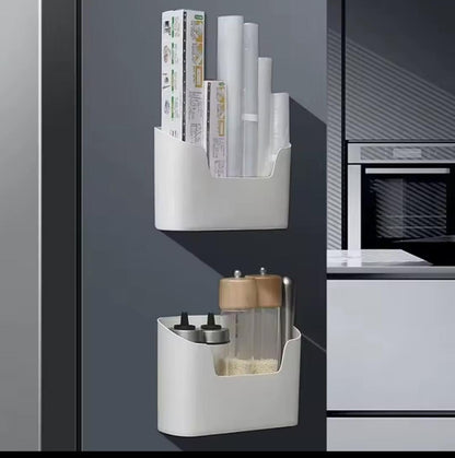 Organizador Multiusos de Pared Blanco - Perfecto para Cocina, Oficina y Dormitorio - El Baúl de Mamá