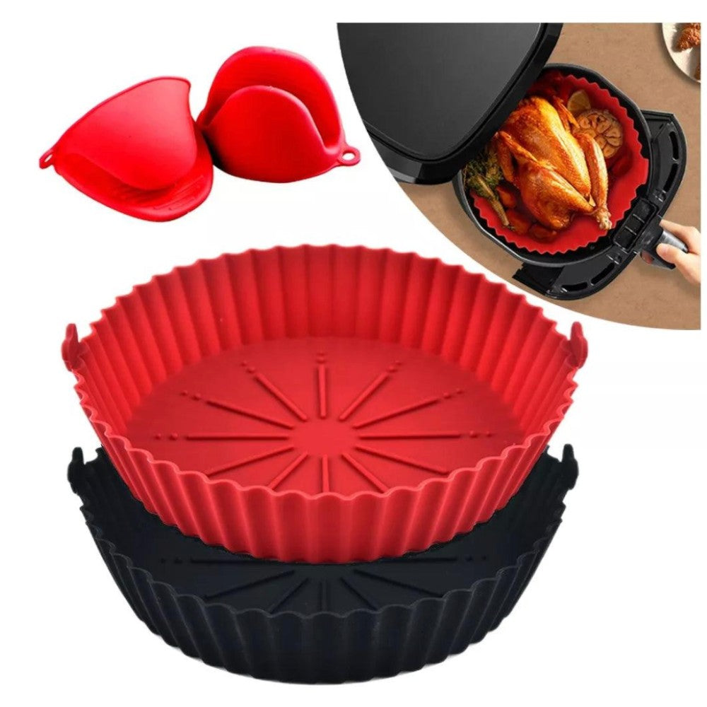 Bandeja de Silicona Para Air Fryer - El Baúl de Mamá