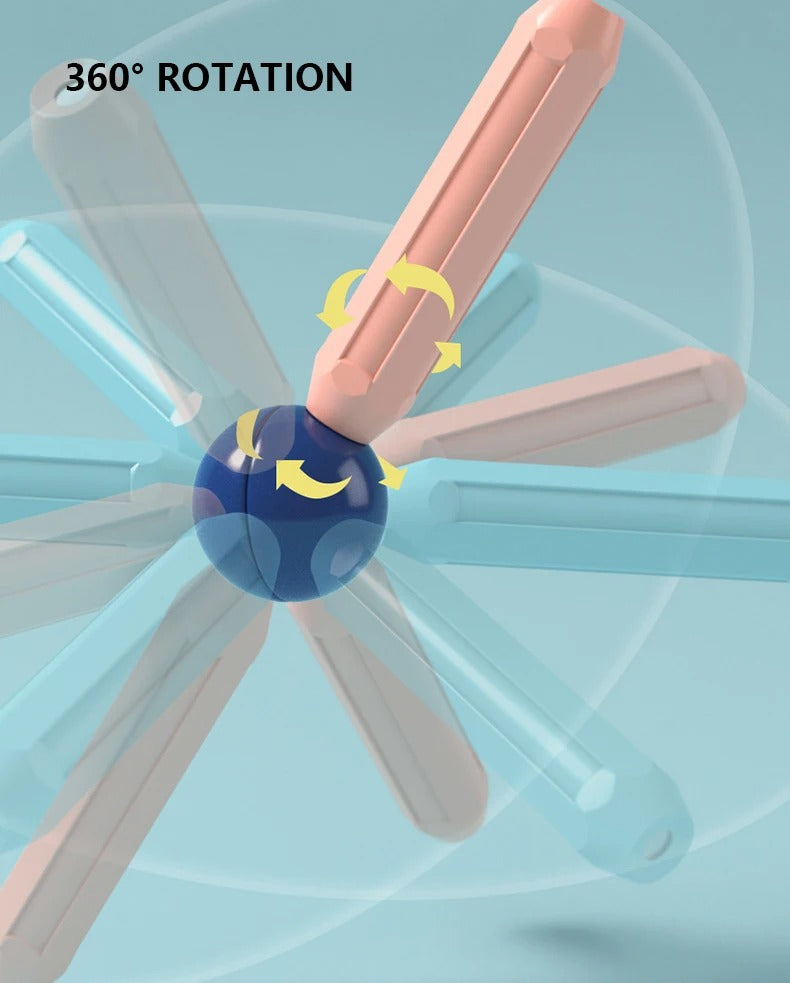 Juguete Educativo STEM 168 Bloques Magneticos - El Baúl de Mamá