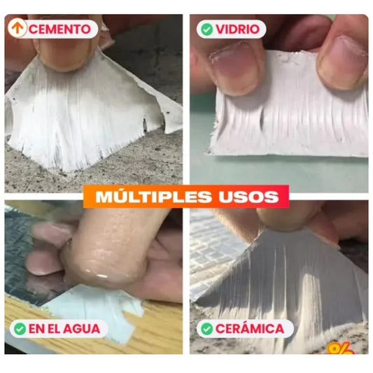 Cinta impermeable de Aluminio 10 mt - El Baúl de Mamá