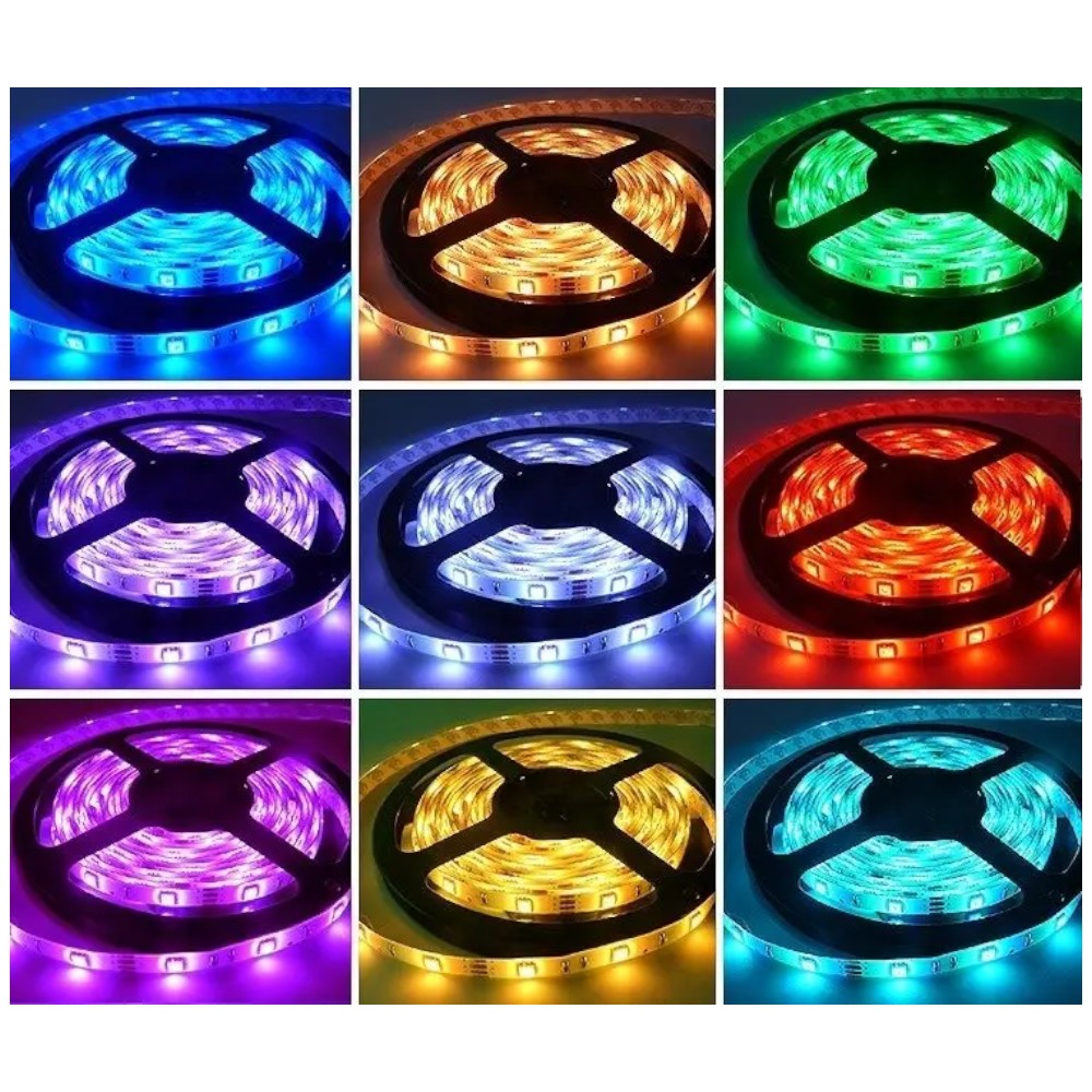 Cinta Led multicolor 5 metros - El Baúl de Mamá