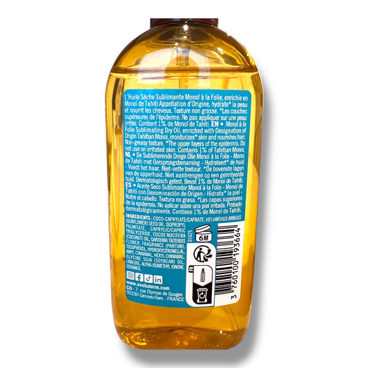 Multifuncional Aceite Seco Monoi - Evoluderm 125ml