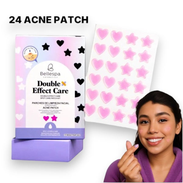 Parches Antiacne Rosados x 24 unidades