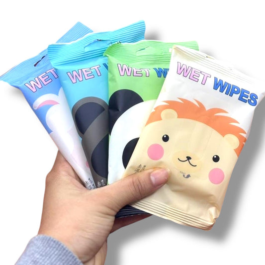 Pañitos húmedos de cartera pack x4 - El Baúl de Mamá