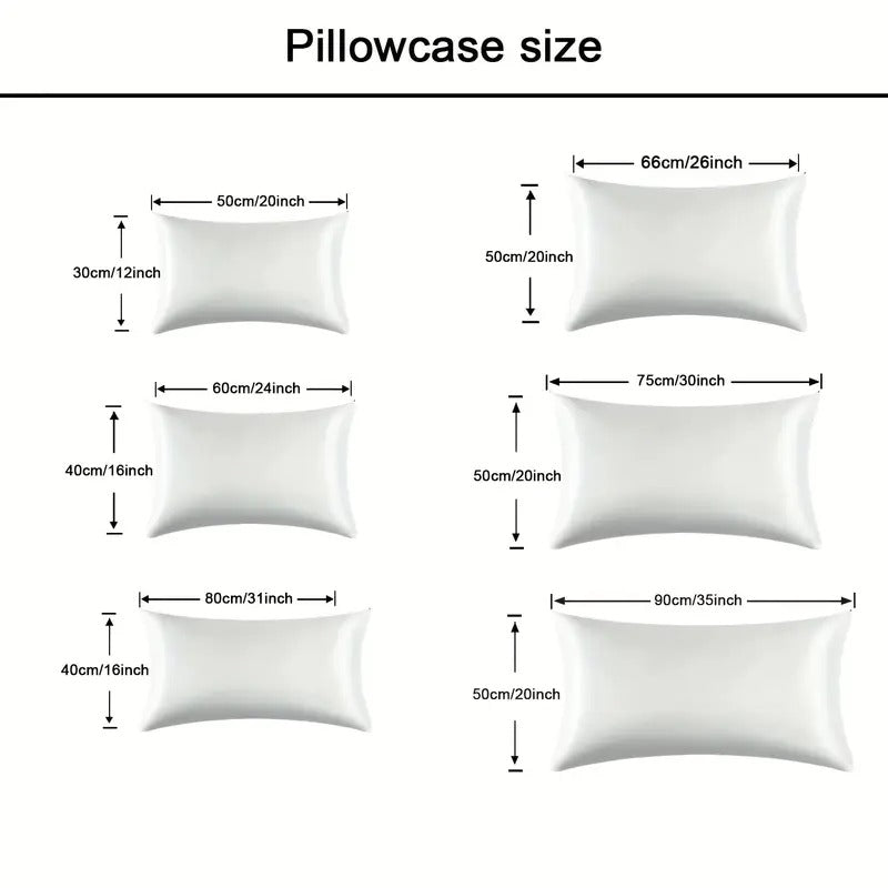 Funda de Almohada Satín 50x90 cm - Cuidado Capilar y Confort - El Baúl de Mamá