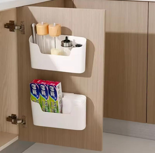 Organizador Multiusos de Pared Blanco - Perfecto para Cocina, Oficina y Dormitorio - El Baúl de Mamá