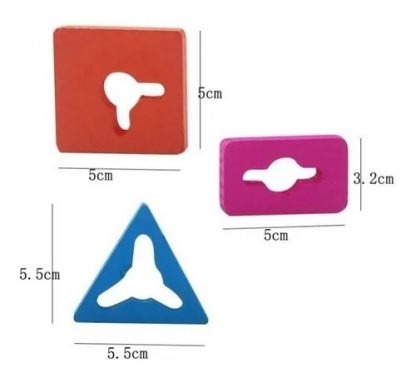 Juguete Didactico Montessori Encaje Para Bebes - El Baúl de Mamá