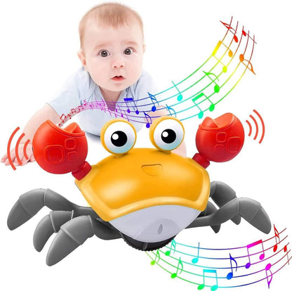 Cangrejo Sensorial para bebes - musica y luces - El Baúl de Mamá