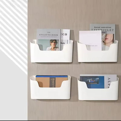 Organizador Multiusos de Pared Blanco - Perfecto para Cocina, Oficina y Dormitorio - El Baúl de Mamá