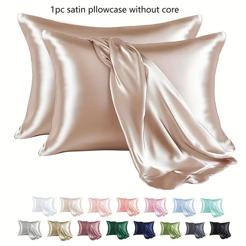 Pack 2 Fundas Almohada Satinadas 50x75cm - Cuidado Capilar Deluxe - El Baúl de Mamá