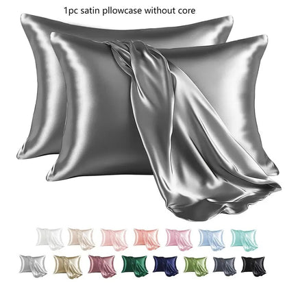 Pack 2 Fundas Almohada Satinadas 50x75cm - Cuidado Capilar Deluxe - El Baúl de Mamá