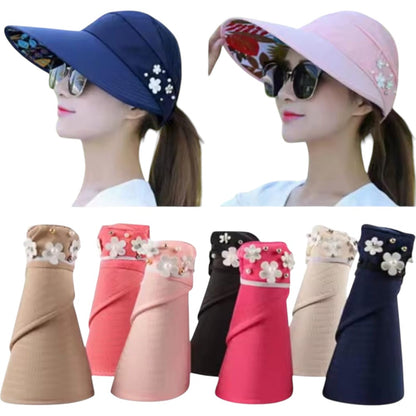 Gorra con flores - El Baúl de Mamá