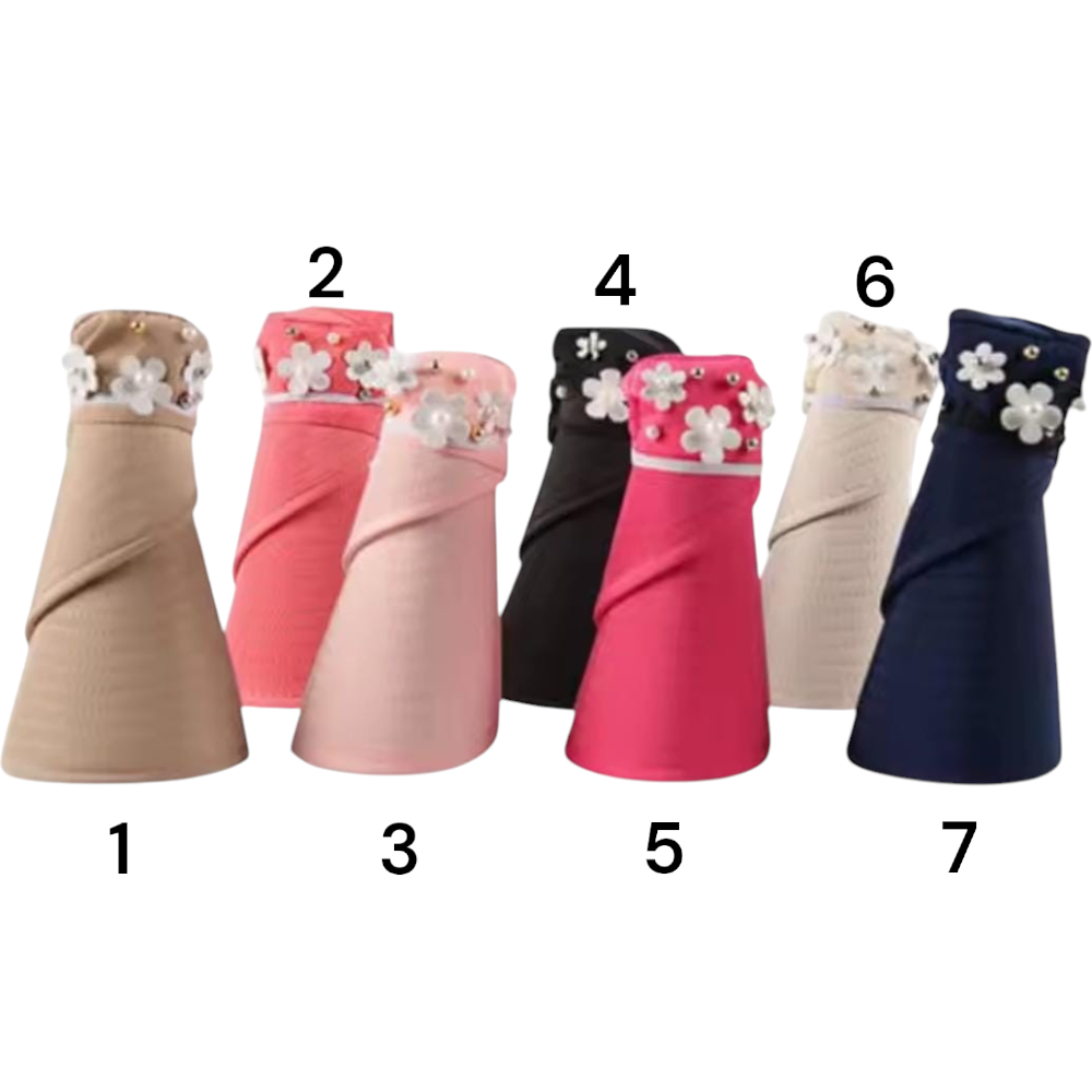 Gorra con flores - El Baúl de Mamá