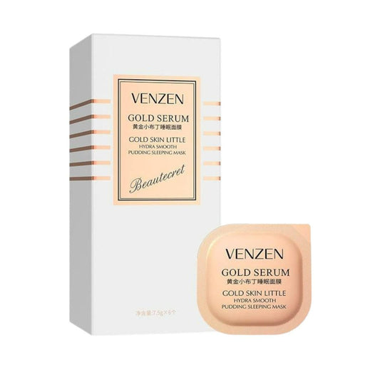 Mascarilla x3 Pudín Gold Serum Hydra Smooth - Venzen