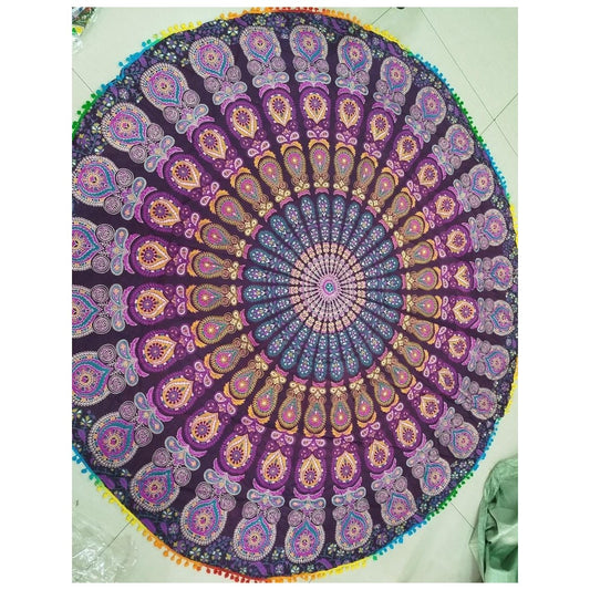 Mandala playera circular 1.9 metros - El Baúl de Mamá