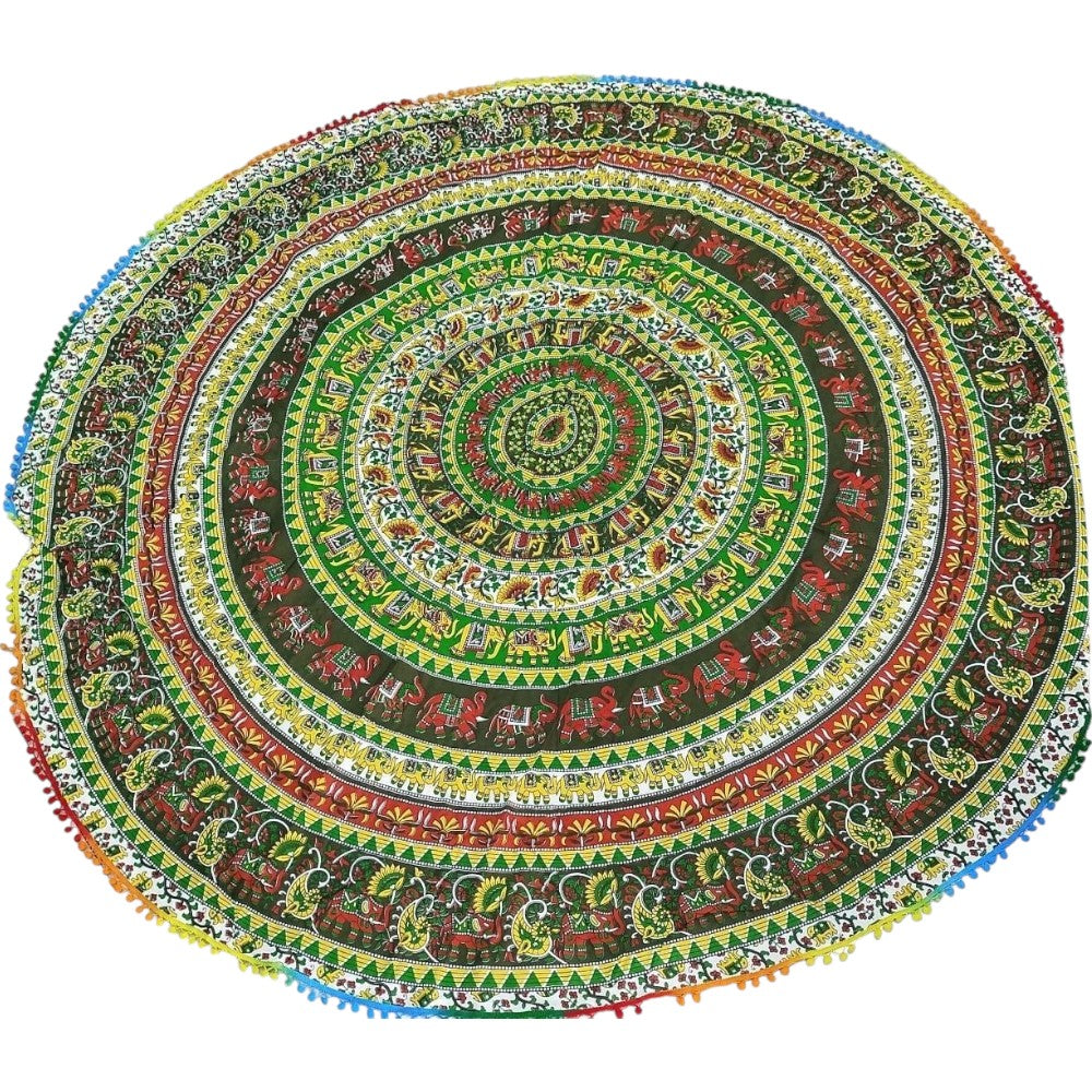 Mandala playera circular 1.9 metros - El Baúl de Mamá