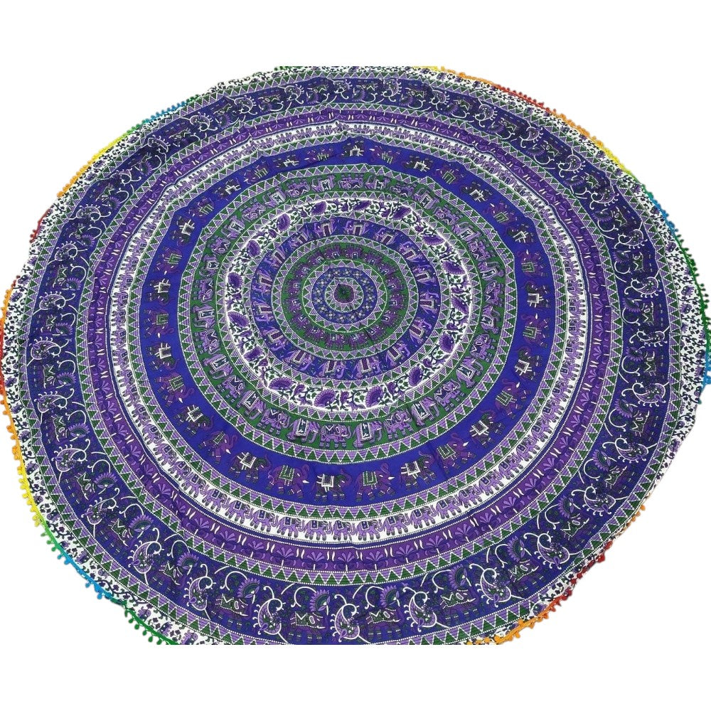 Mandala playera circular 1.9 metros - El Baúl de Mamá