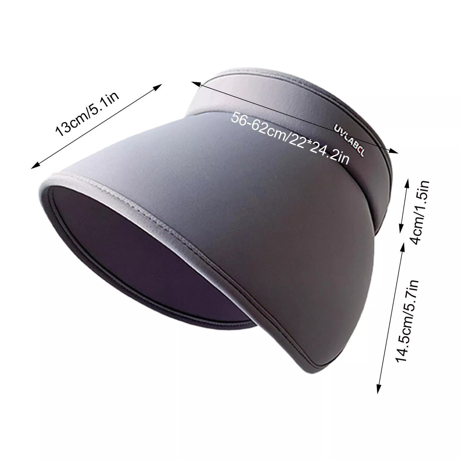 Visera de Protección UV Ala Ancha - El Baúl de Mamá