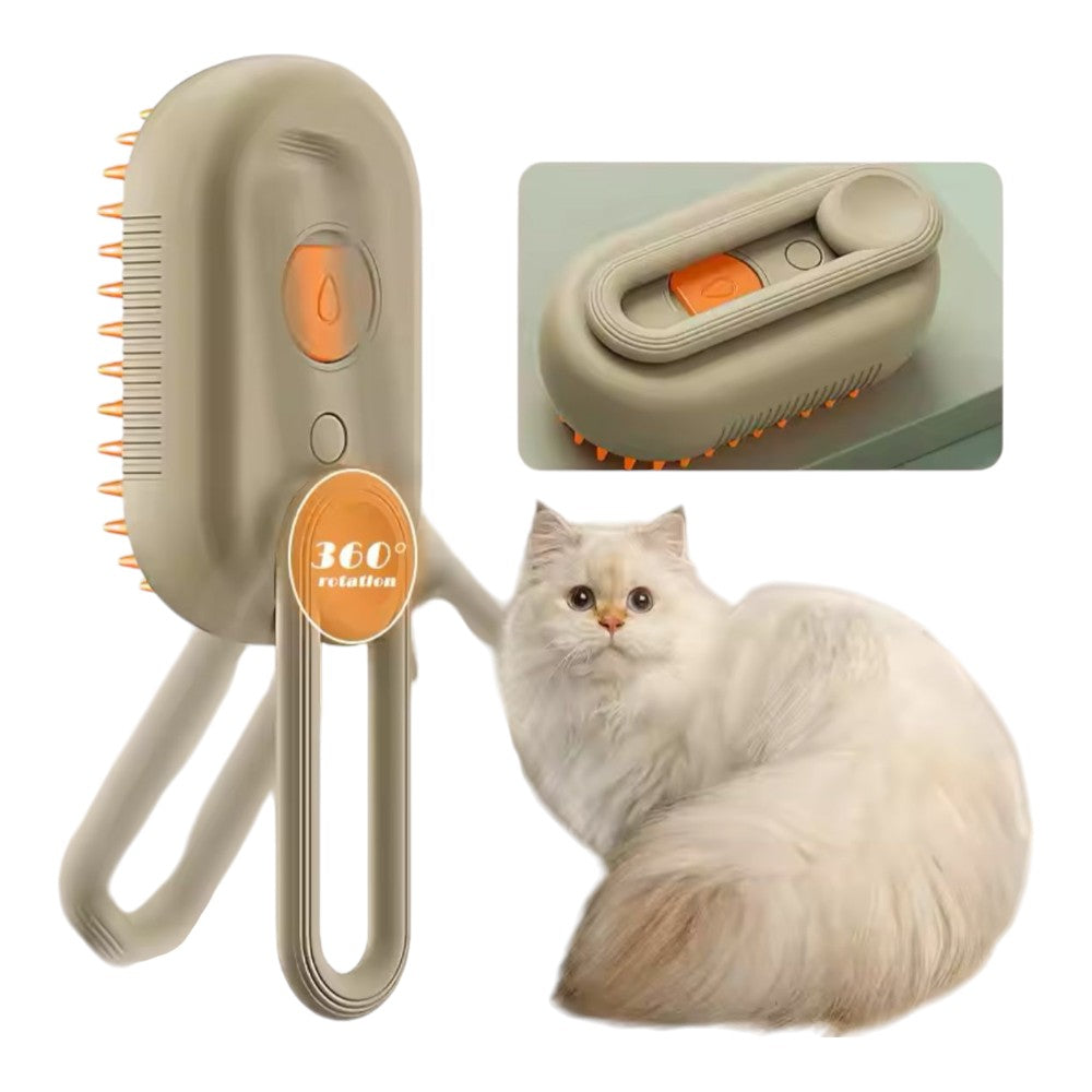 Peine para mascotas con vaporizador - El Baúl de Mamá