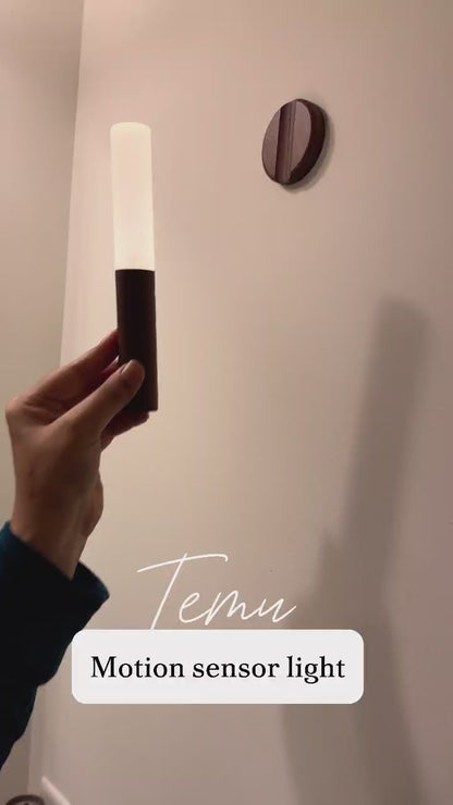 Lámpara LED Aplique Imanado Sensor de Movimiento Recargable