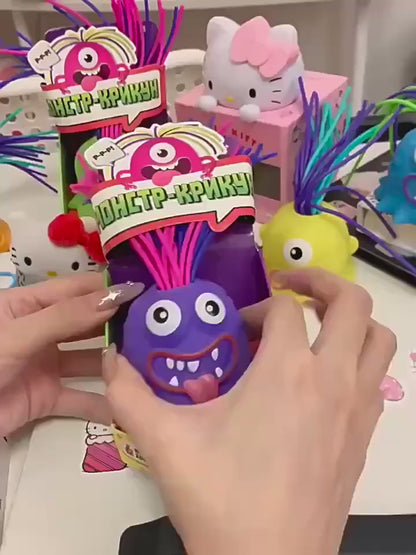 Juguete Jala Pelo Monster Griton