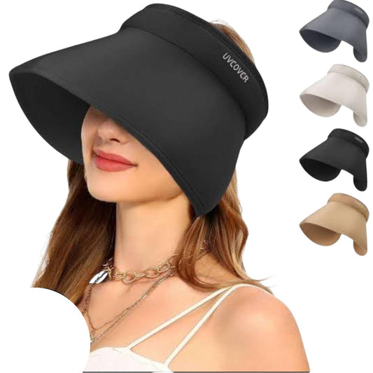 Visera de Protección UV Ala Ancha - El Baúl de Mamá