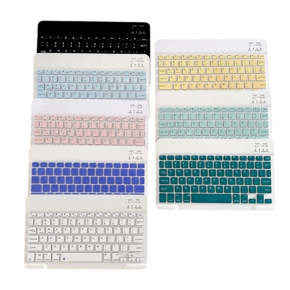 Teclado y mouse de color - El Baúl de Mamá